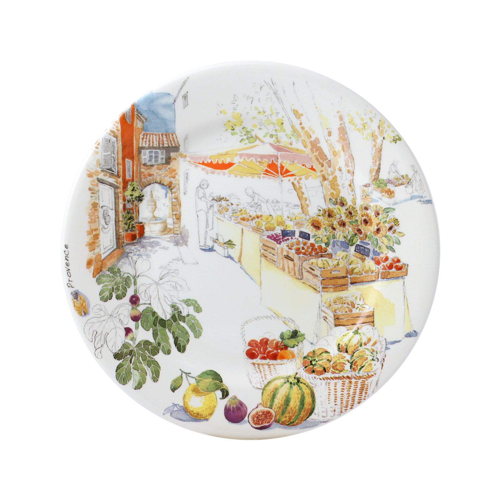 Gien Provence Dessertteller 22cm Markt