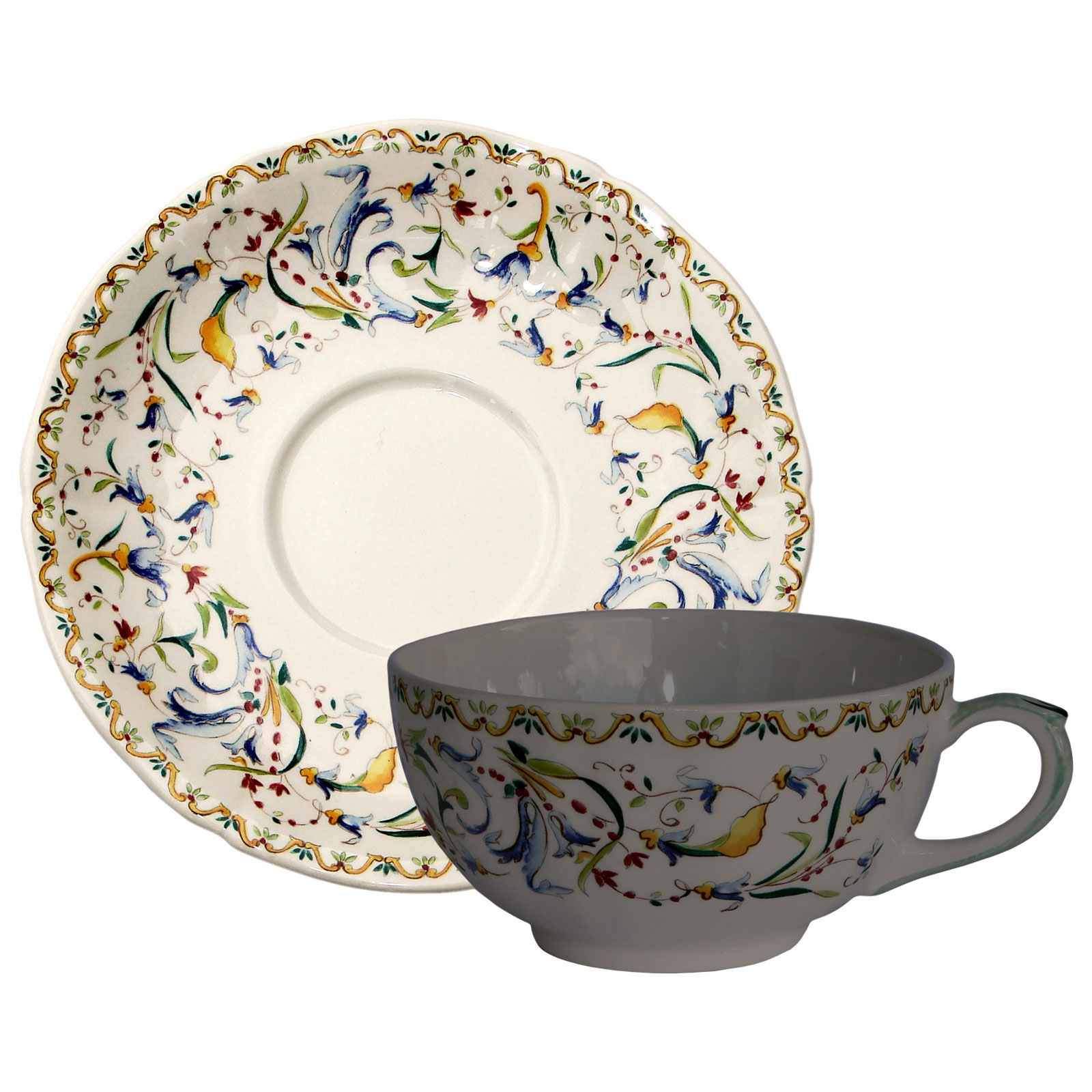 Gien Toscana Frühstücks-Untertasse 18cm