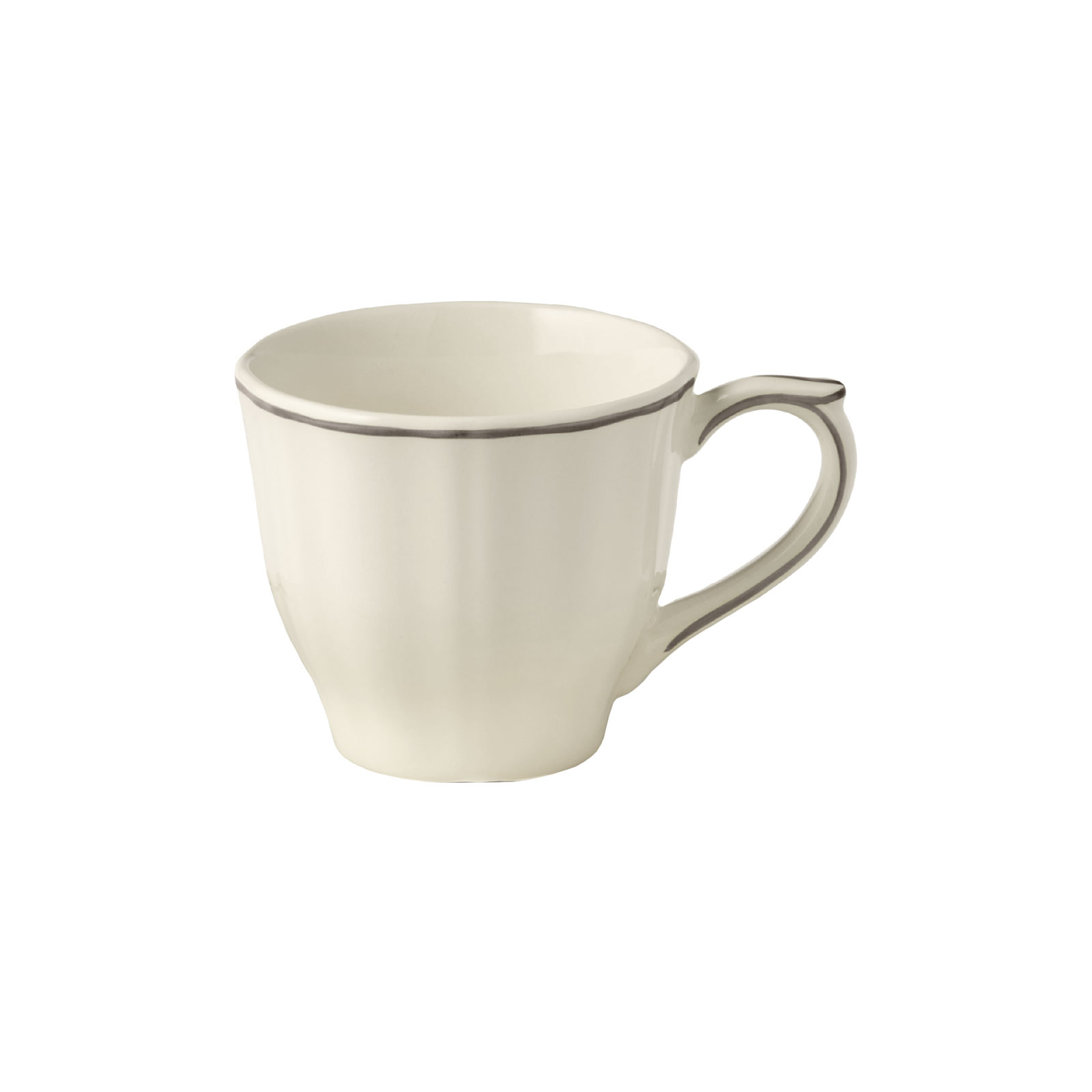 Gien Filet Taupe Tee-Obertasse US 0,17ltr.